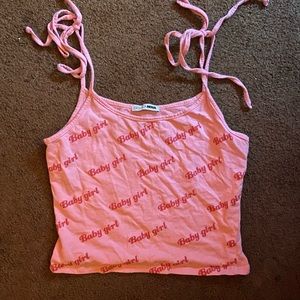 Baby girl crop top
